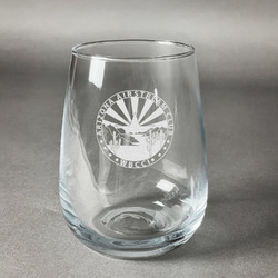Arizona Airstream Club Stemless Wine Glass - Laser Engraved