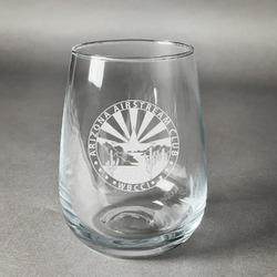 Arizona Airstream Club Stemless Wine Glass - Laser Engraved