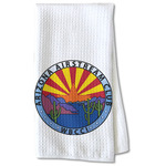 Arizona Airstream Club Kitchen Towel - Waffle Weave - Partial Print
