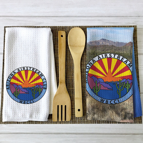 Arizona Airstream Club Waffle Weave Towels - 2 Print Styles