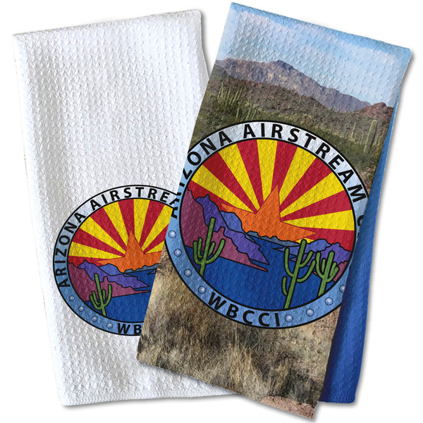 Arizona Airstream Club Waffle Weave Towels - Two Print Styles