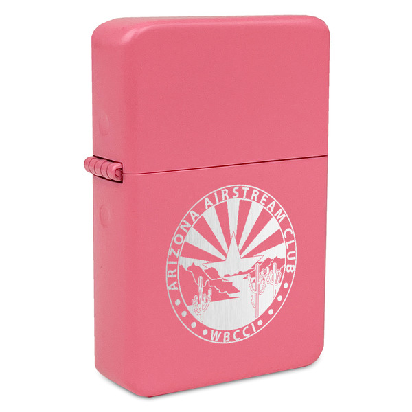 Arizona Airstream Club Windproof Lighters - Pink - Front/Main