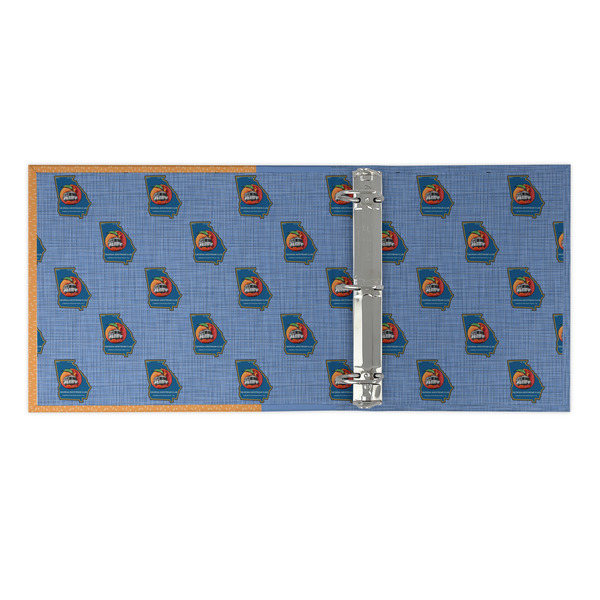 Georgia Airstream Club 3 Ring Binders - Full Wrap - 2" - Open Inside