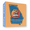 Georgia Airstream Club 3-Ring Binder - Full Wrap - 3"