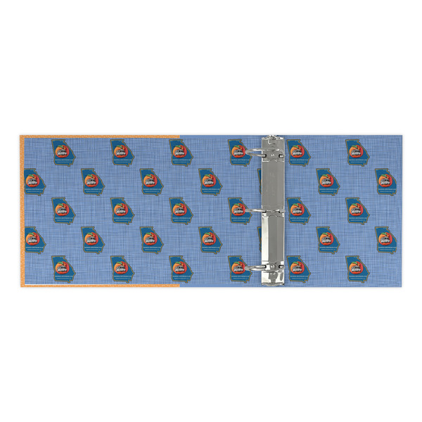 Georgia Airstream Club 3 Ring Binders - Full Wrap - 3" - Open Inside