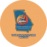 Georgia Airstream Club Multipurpose Round Labels - 4"