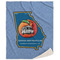 Georgia Airstream Club Sherpa Throw Blanket