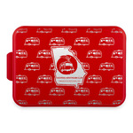 Georgia Airstream Club Aluminum Baking Pan with Red Lid