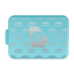 Georgia Airstream Club Aluminum Baking Pan with Teal Lid