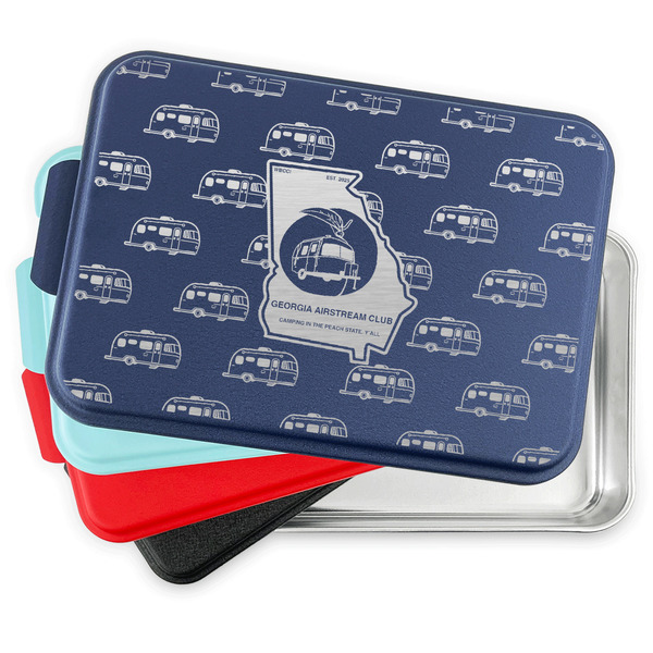 Georgia Airstream Club Aluminum Cake Pan with Lid - PARENT/MAIN