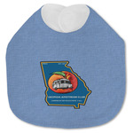 Georgia Airstream Club Jersey Knit Baby Bib