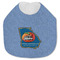 Georgia Airstream Club Jersey Knit Baby Bib