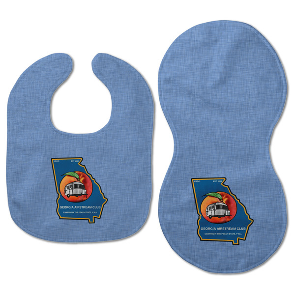 Georgia Airstream Club Baby Bib & Burp Set - Approval (new bib & burp)
