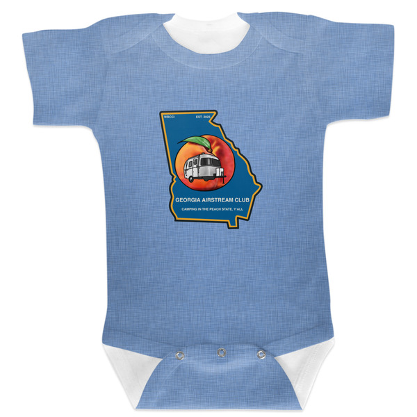 Custom Georgia Airstream Club Baby Bodysuit