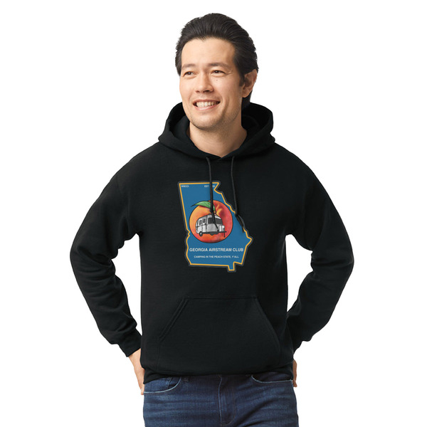 Custom Georgia Airstream Club Hoodie - Black