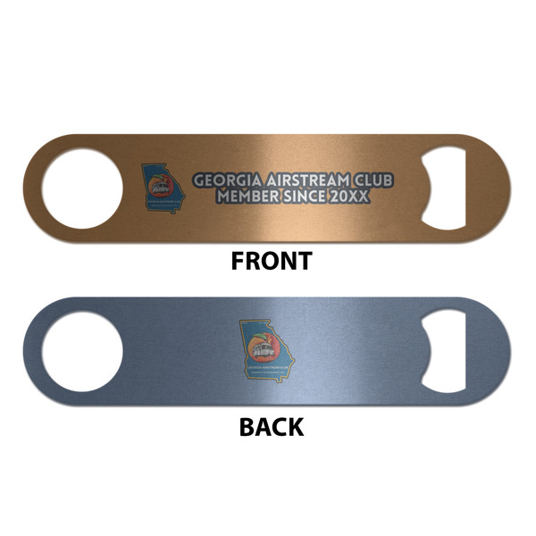 Georgia Airstream Club Bottle Opener - Front & Back