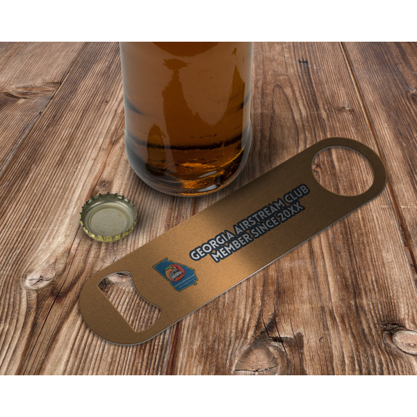 Georgia Airstream Club Bottle Opener - In Use