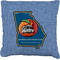 Georgia Airstream Club Faux-Linen Throw Pillow 20"