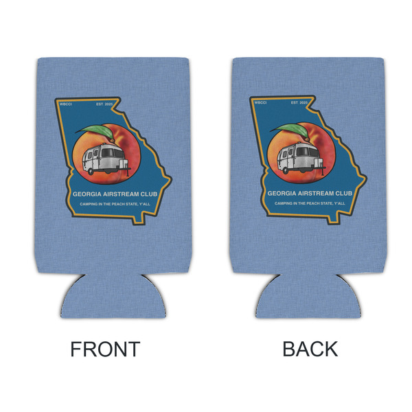 Georgia Airstream Club Can Cooler - 16oz - Front & Back