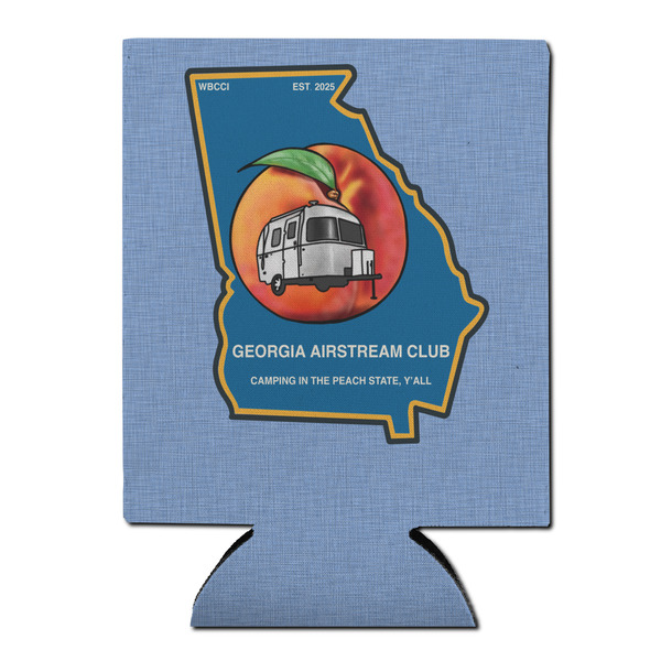 Georgia Airstream Club Can Cooler - Standard 12oz - Flat Front