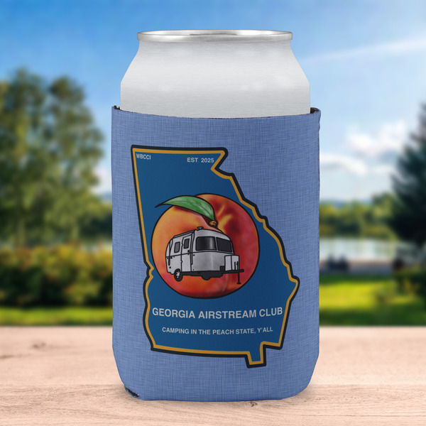 Georgia Airstream Club Can Cooler - Standard 12oz - In Context