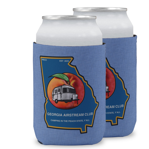 Georgia Airstream Club Can Cooler - Standard 12oz - Two on Cans