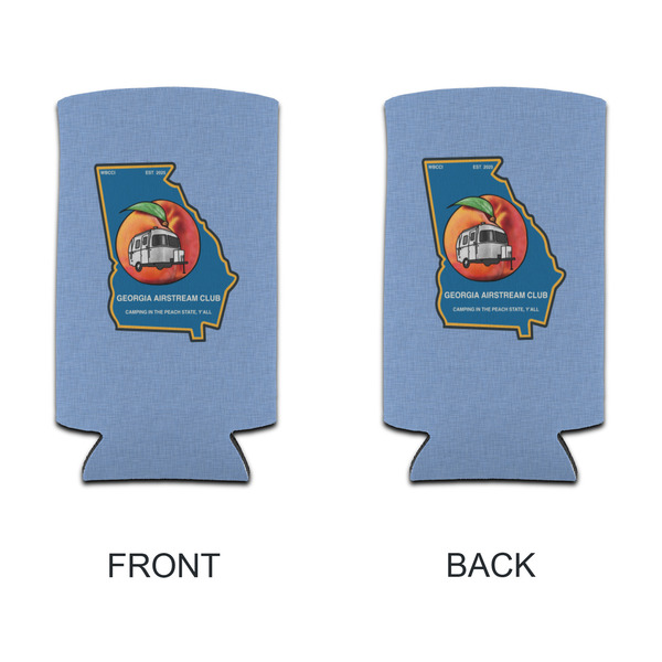 Georgia Airstream Club Can Cooler - Tall 12oz - Front & Back