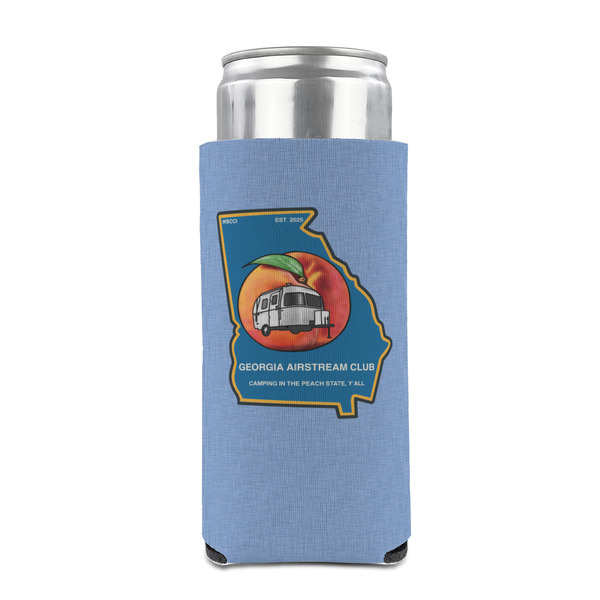 Georgia Airstream Club Can Cooler - Tall 12oz - Front on Can