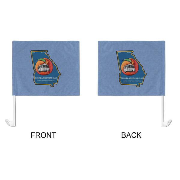Georgia Airstream Club Car Flag - Large - APPROVAL