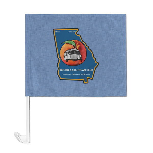 Georgia Airstream Club Car Flag - Large - FRONT