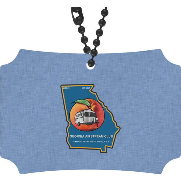 Custom Georgia Airstream Club Rear View Mirror Ornament