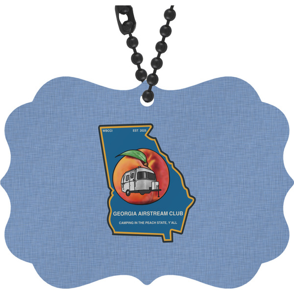 Custom Georgia Airstream Club Rear View Mirror Decor