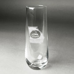 Georgia Airstream Club Champagne Flute - Stemless - Laser Engraved
