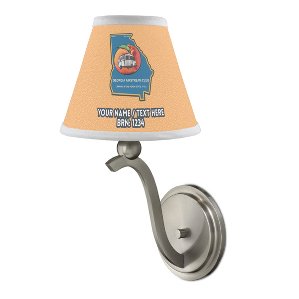 Georgia Airstream Club Chandelier Lamp Shade - Lifestyle (On wall lamp)