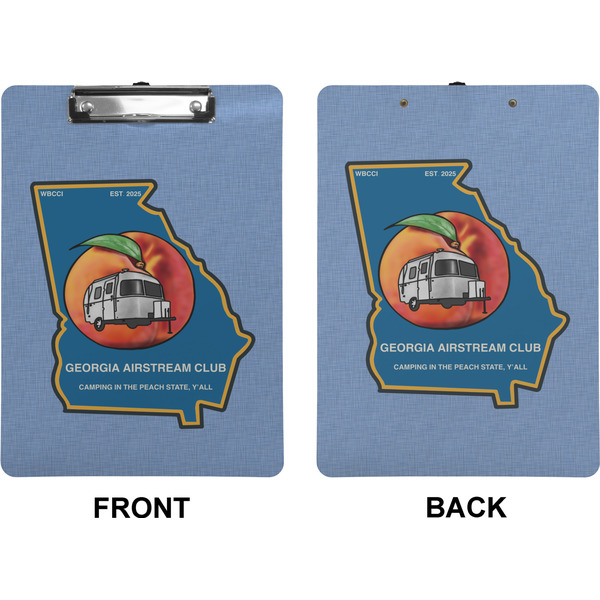 Georgia Airstream Club Clipboard (Letter) (Front + Back)