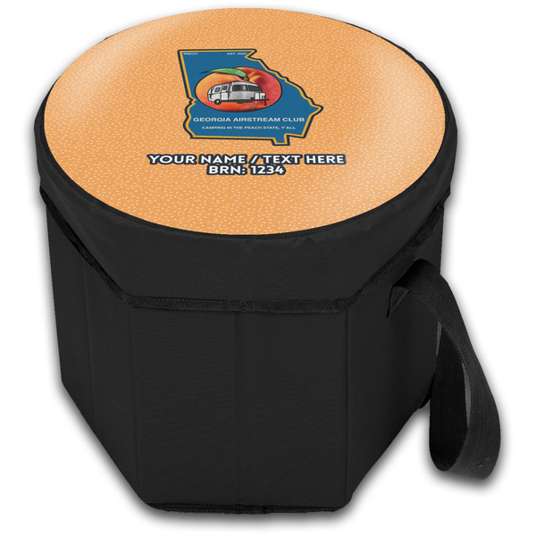 Georgia Airstream Club Collapsible Personalized Cooler & Seat (Closed)