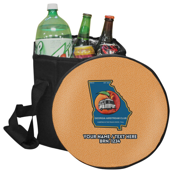 Custom Georgia Airstream Club Collapsible Cooler & Seat
