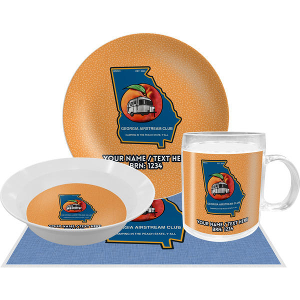Georgia Airstream Club Dinner Set - 4pc