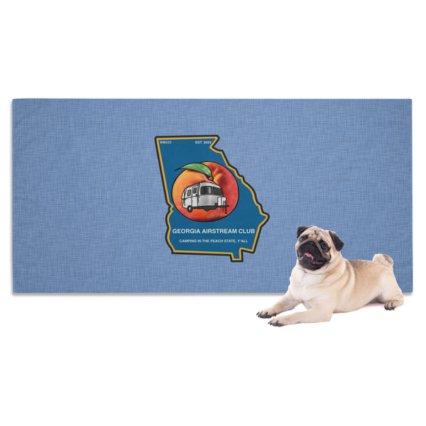 Custom Georgia Airstream Club Dog Towel