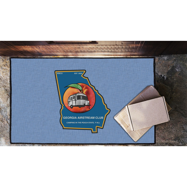 Georgia Airstream Club Door Mat - 60"x36" - Lifestyle