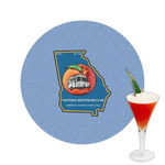 Georgia Airstream Club Printed Drink Topper - 2.5"