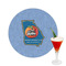Georgia Airstream Club Printed Drink Topper - 2.5"