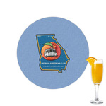 Georgia Airstream Club Printed Drink Topper - 2.15"