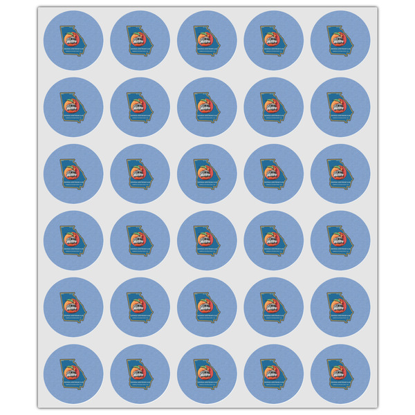 Georgia Airstream Club Drink Topper - XSmall - Set of 30