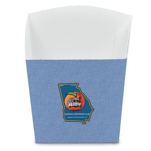 Custom Georgia Airstream Club French Fry Favor Boxes