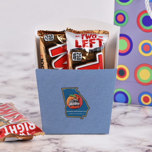 Georgia Airstream Club French Fry Favor Box - w/ Treats View