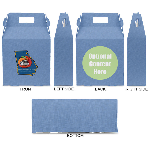 Georgia Airstream Club Gable Favor Box - Approval