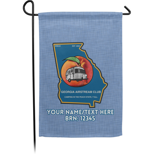 Custom Georgia Airstream Club Garden Flag