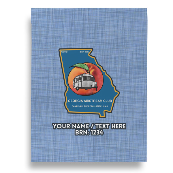 Georgia Airstream Club Garden Flags - Large - Double Sided - BACK