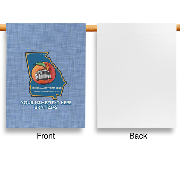 Georgia Airstream Club Garden Flags - Large - Single Sided - APPROVAL
